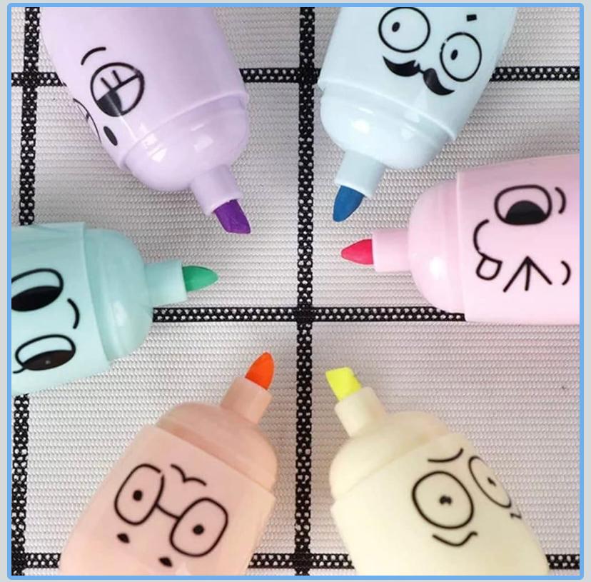 Mini Highlighter Markers Set