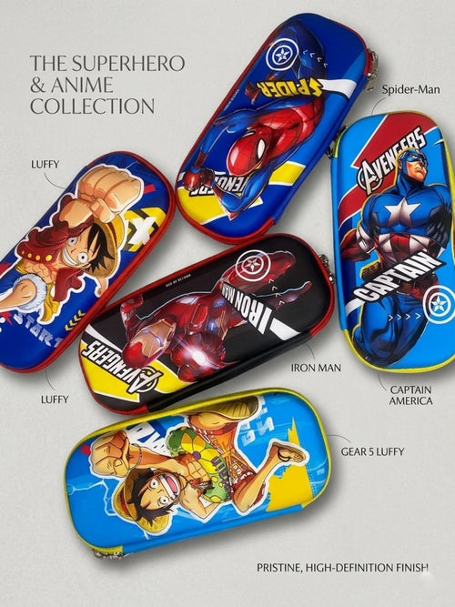 3D EVA Animated Design Pencil Case