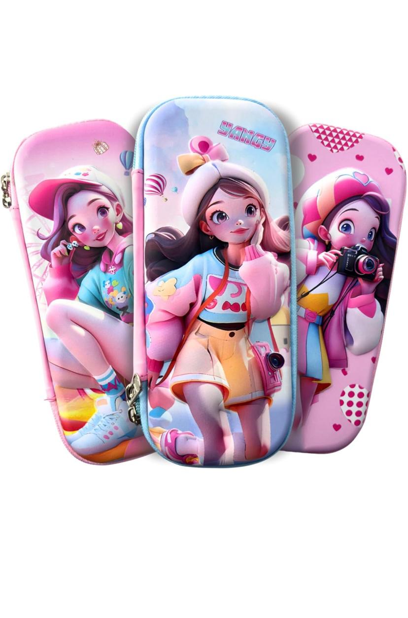 3D EVA Animated Design Pencil Case