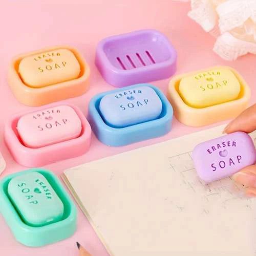 CUTE MINI SOAP ERASER | 2pcs