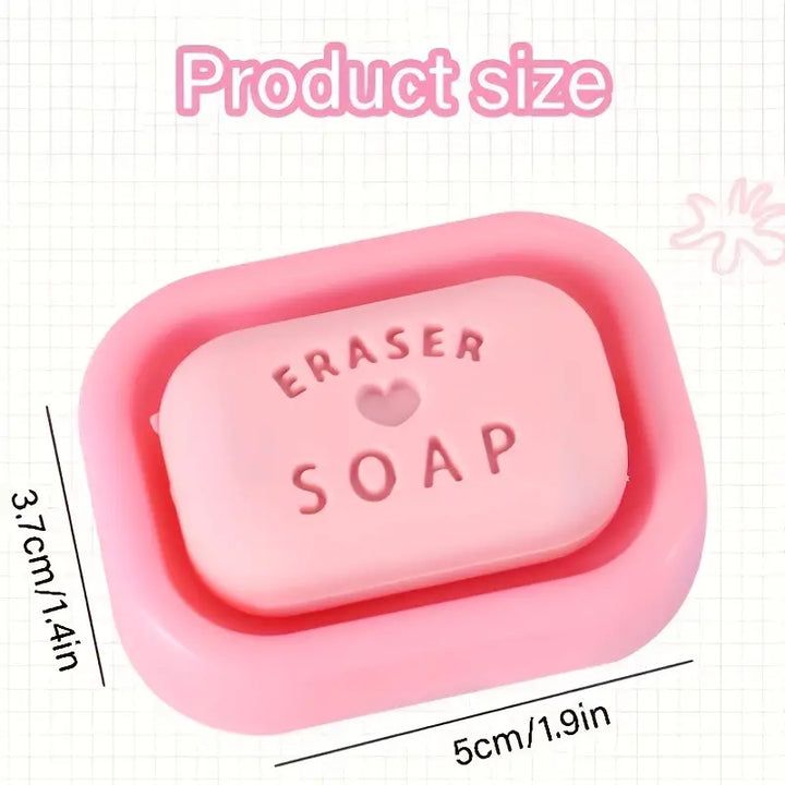 CUTE MINI SOAP ERASER | 2pcs