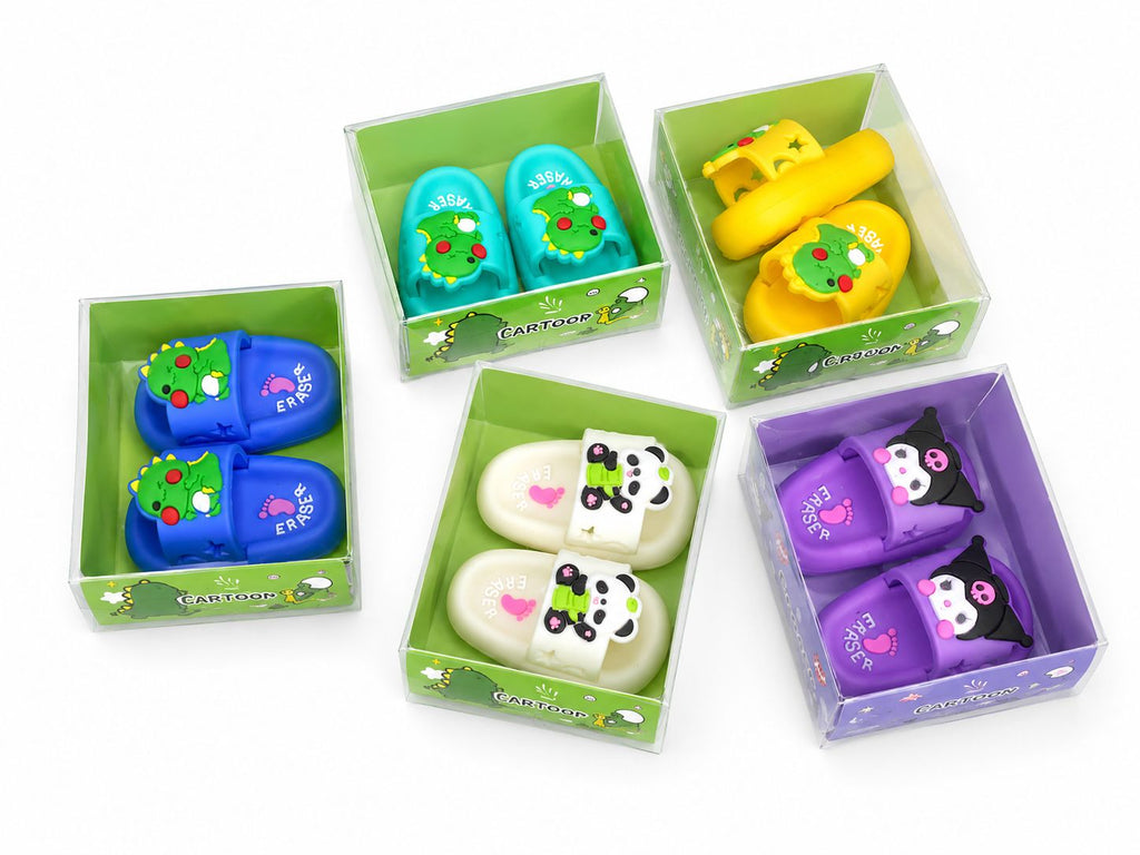 Slipper Eraser for Kids | Pack of 2