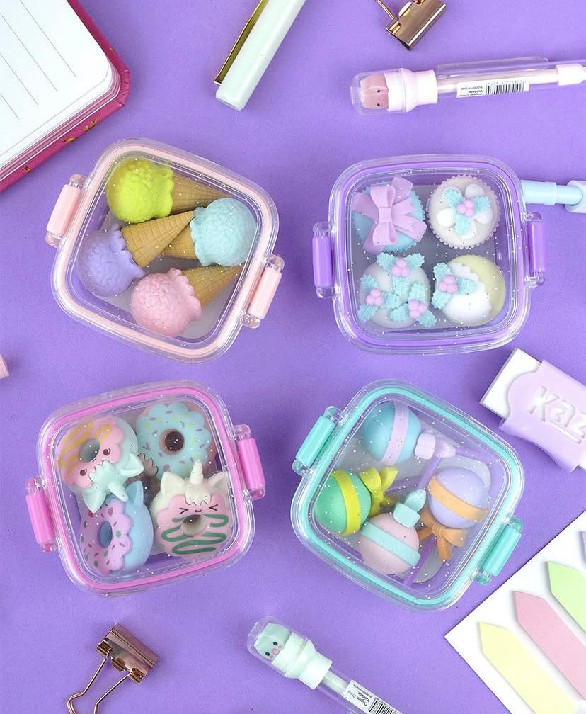 Lunchbox Surprises Eraser Set