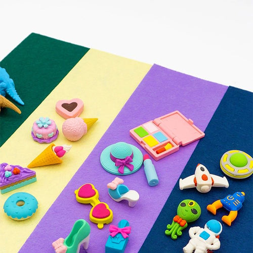 Cute 3D Erasers Box