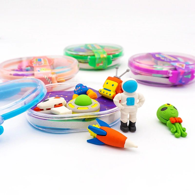 Cute 3D Erasers Box