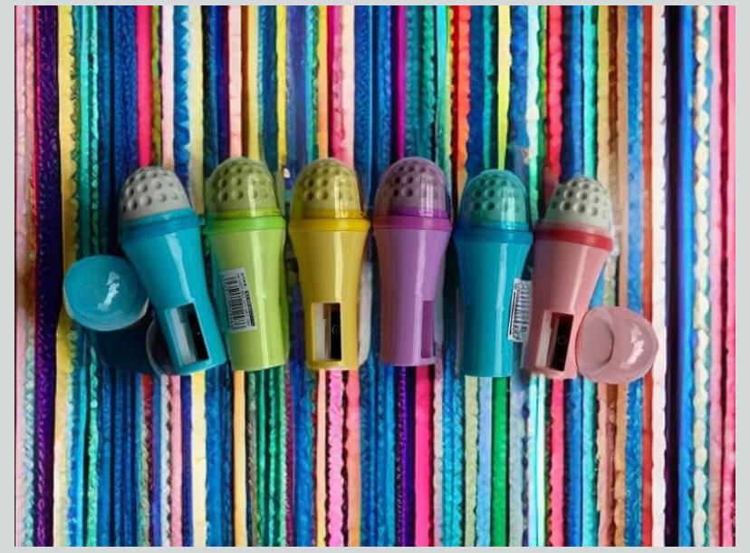 Mike Shape sharpener + eraser set | 2pcs