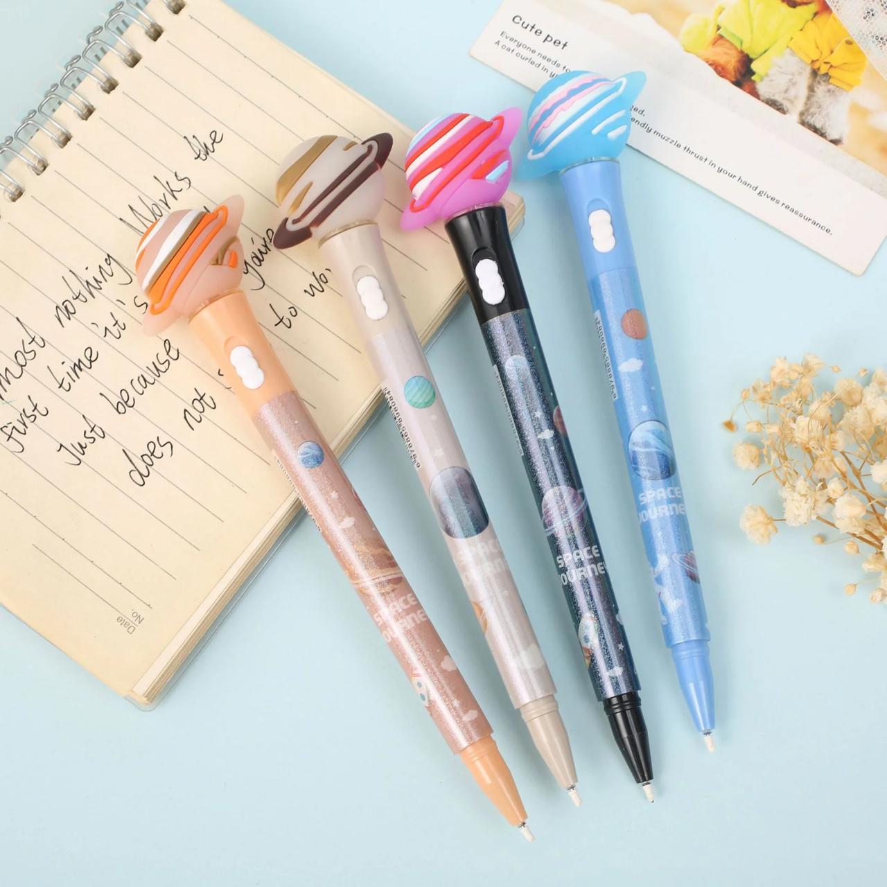 3D LED Glowing Space Planet Pen