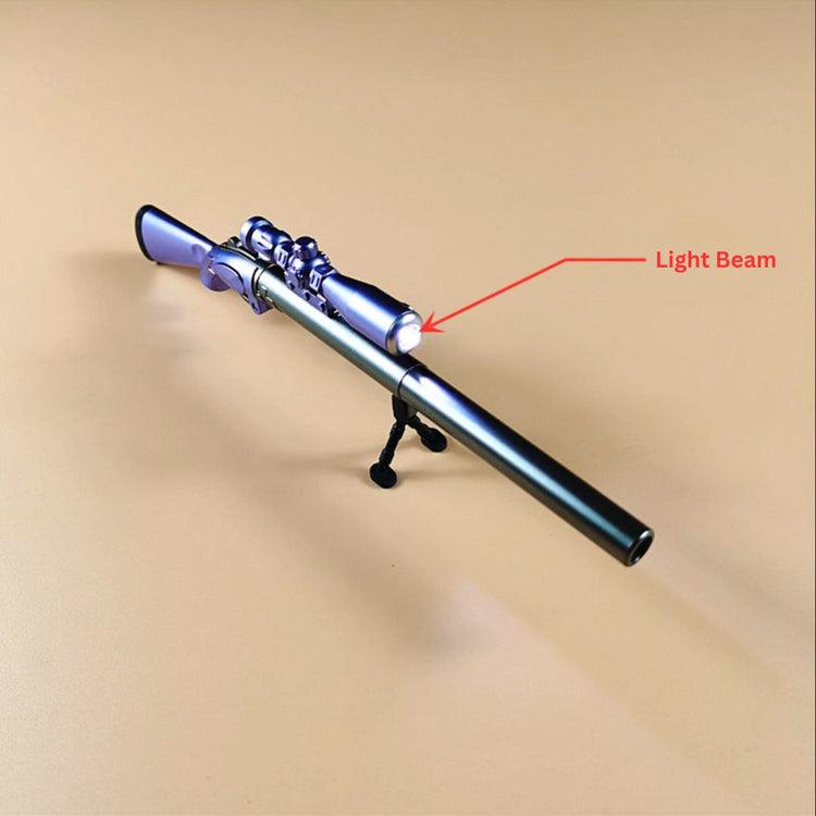 Sniper Gun Pen with Torch