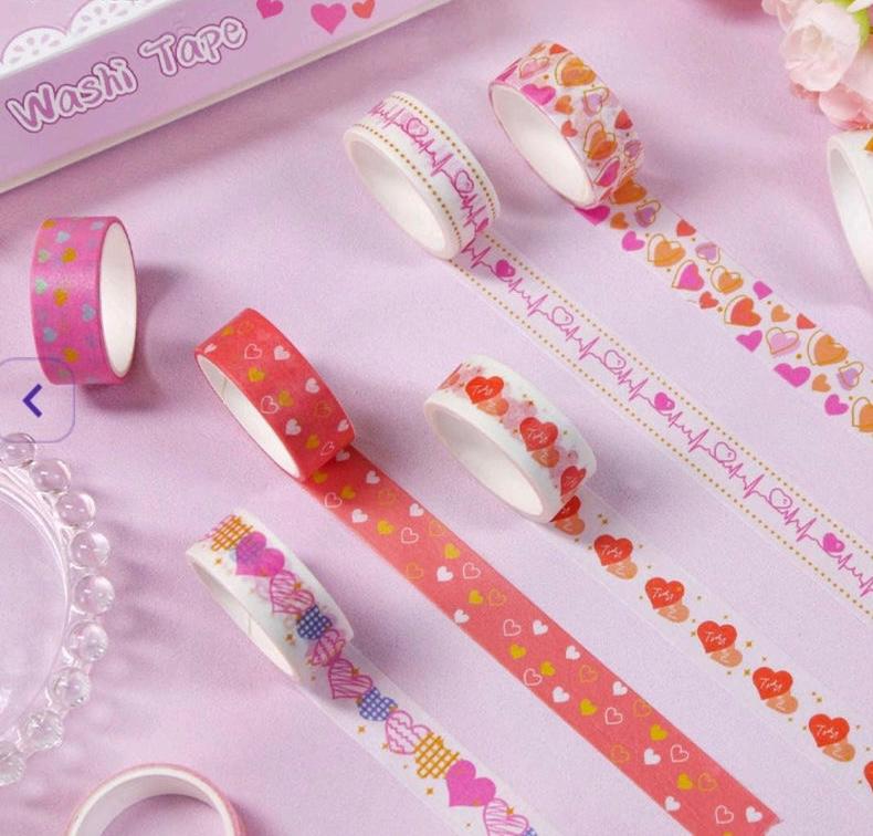 Washi Tape - 10 Pcs