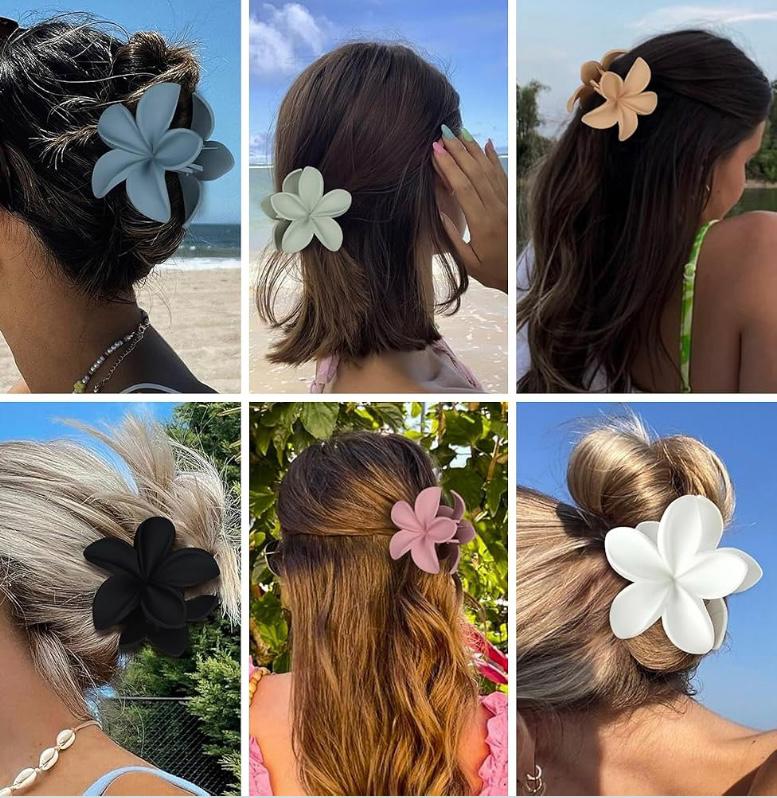 Flower Hair Clips | 2 Pair