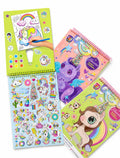 Color and Sticker Book