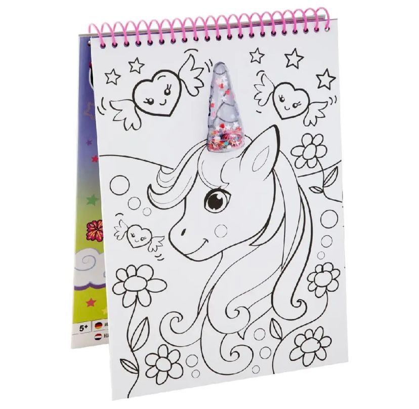 Color and Sticker Book